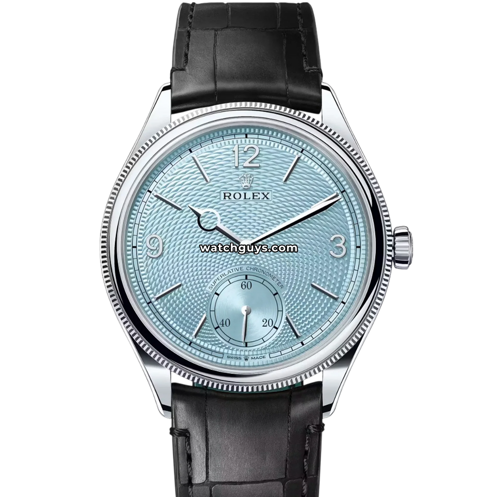 Rolex 1908 Ice Blue Platinum 52506
