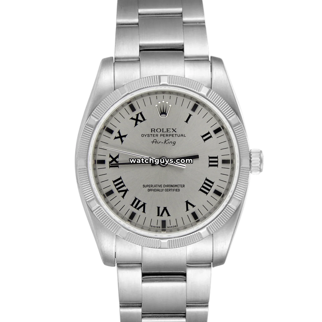 Rolex Air King 114210 Silver