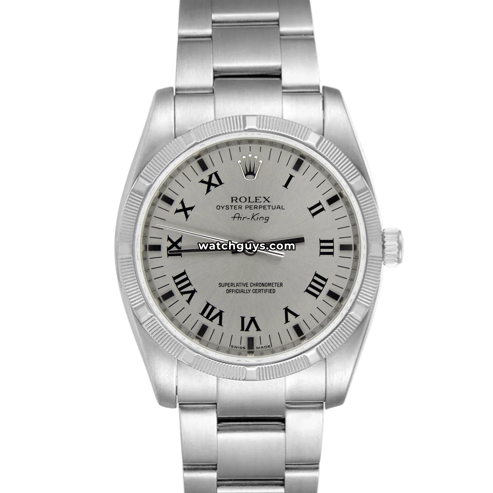 Rolex Air King 114210 Silver