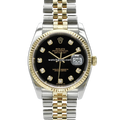 Rolex Datejust 116233 Black Diamond Jubilee
