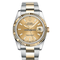 Rolex Datejust 116233 Champagne Index Oyster