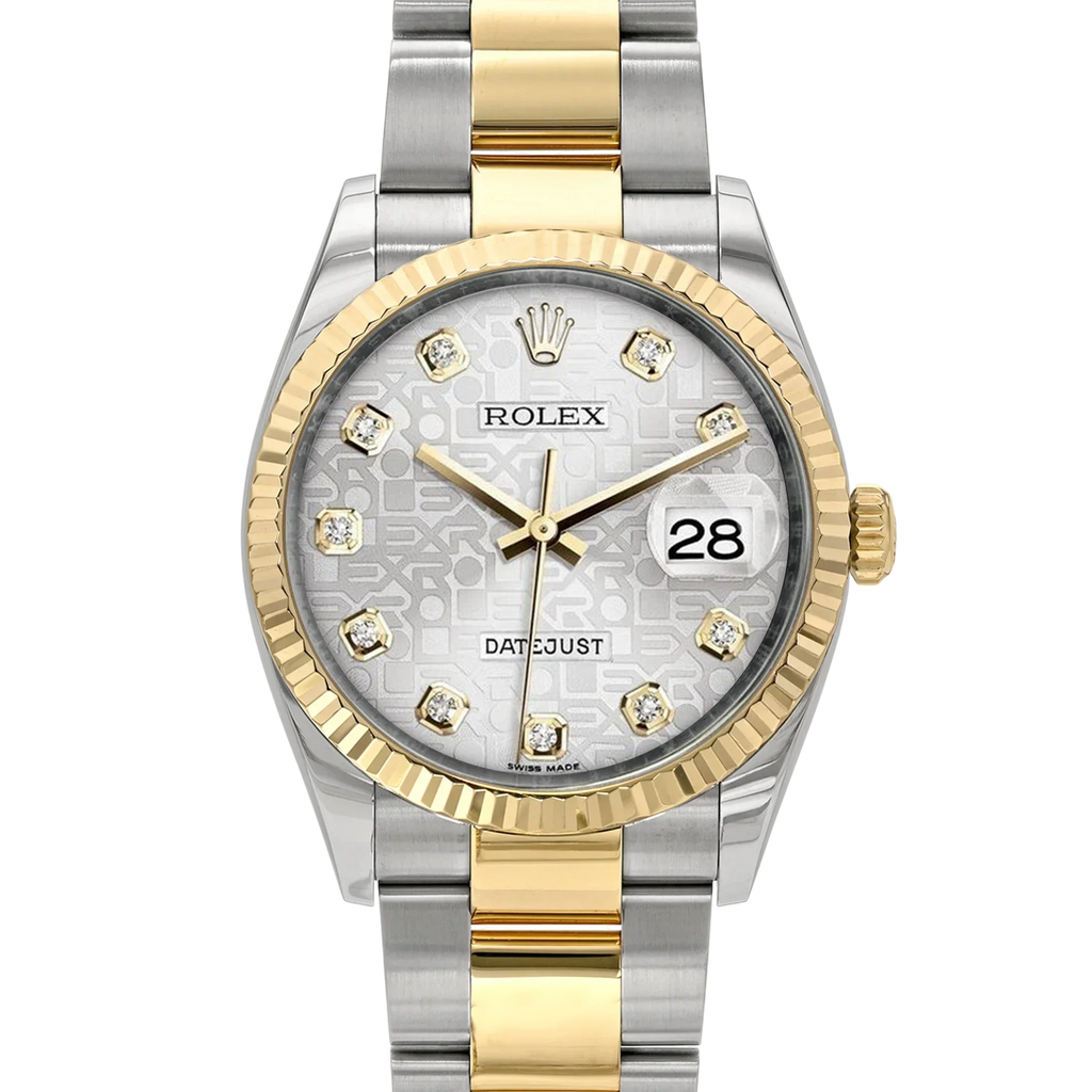 Rolex Datejust 116233 Silver Jubilee Diamond