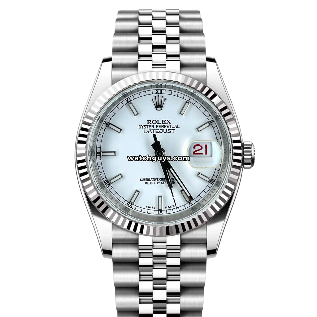 Rolex Datejust 116234 White Jubilee