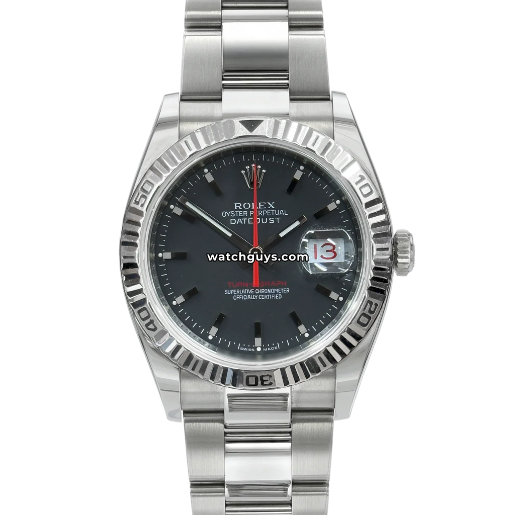Rolex Datejust 116264 Black Thunderbird