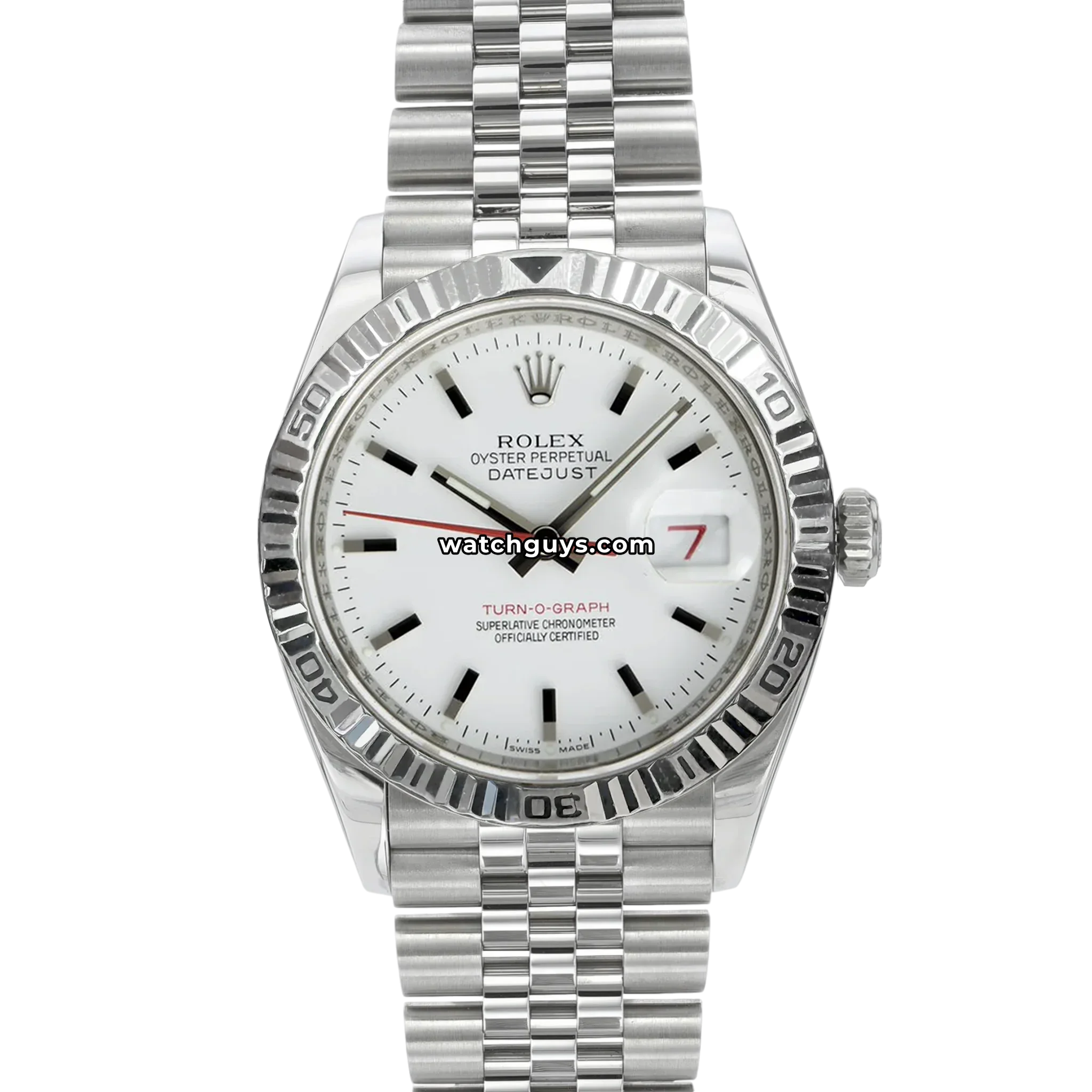 Rolex Datejust 116264 White Thunderbird