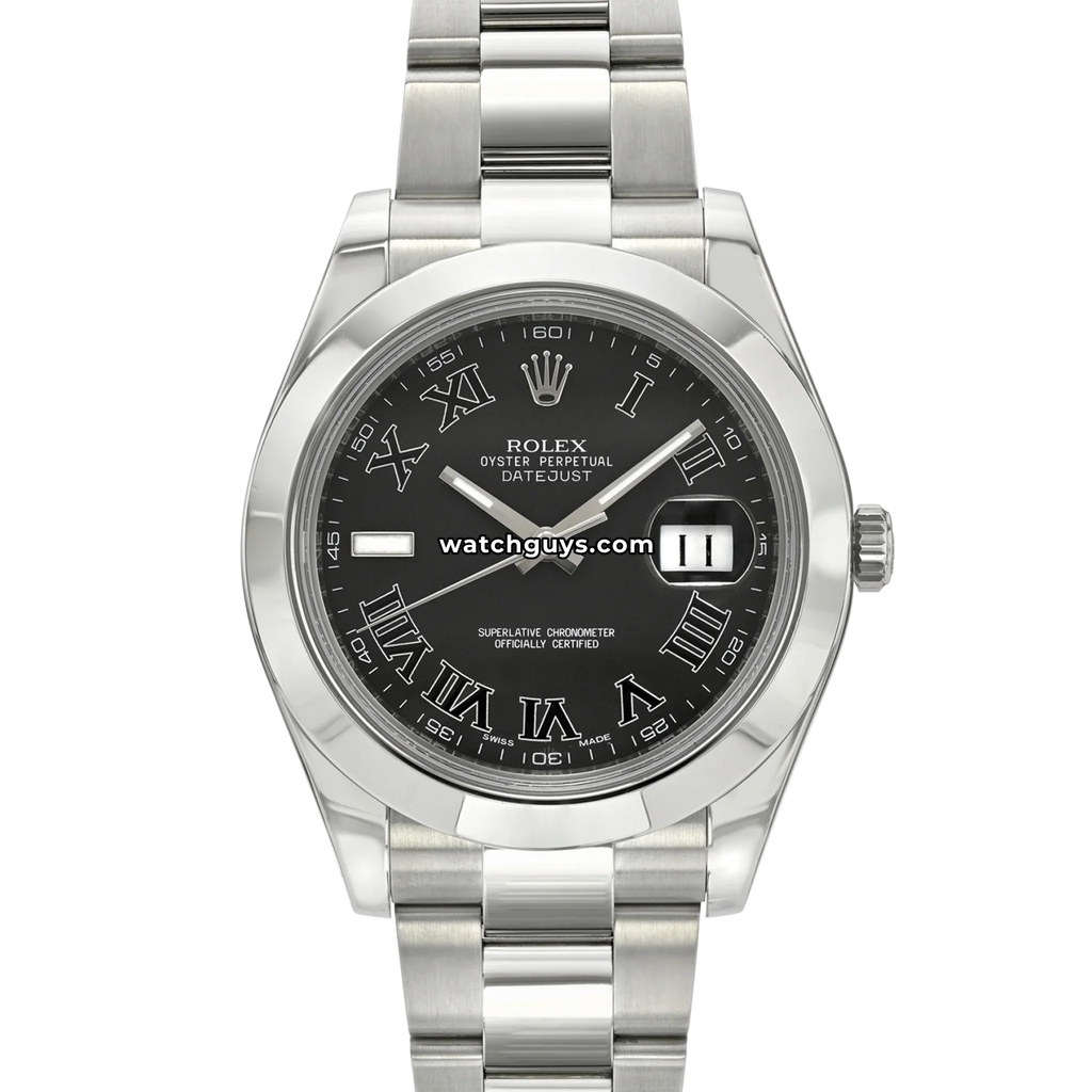 Rolex Datejust 116300 Grey Roman Numeral