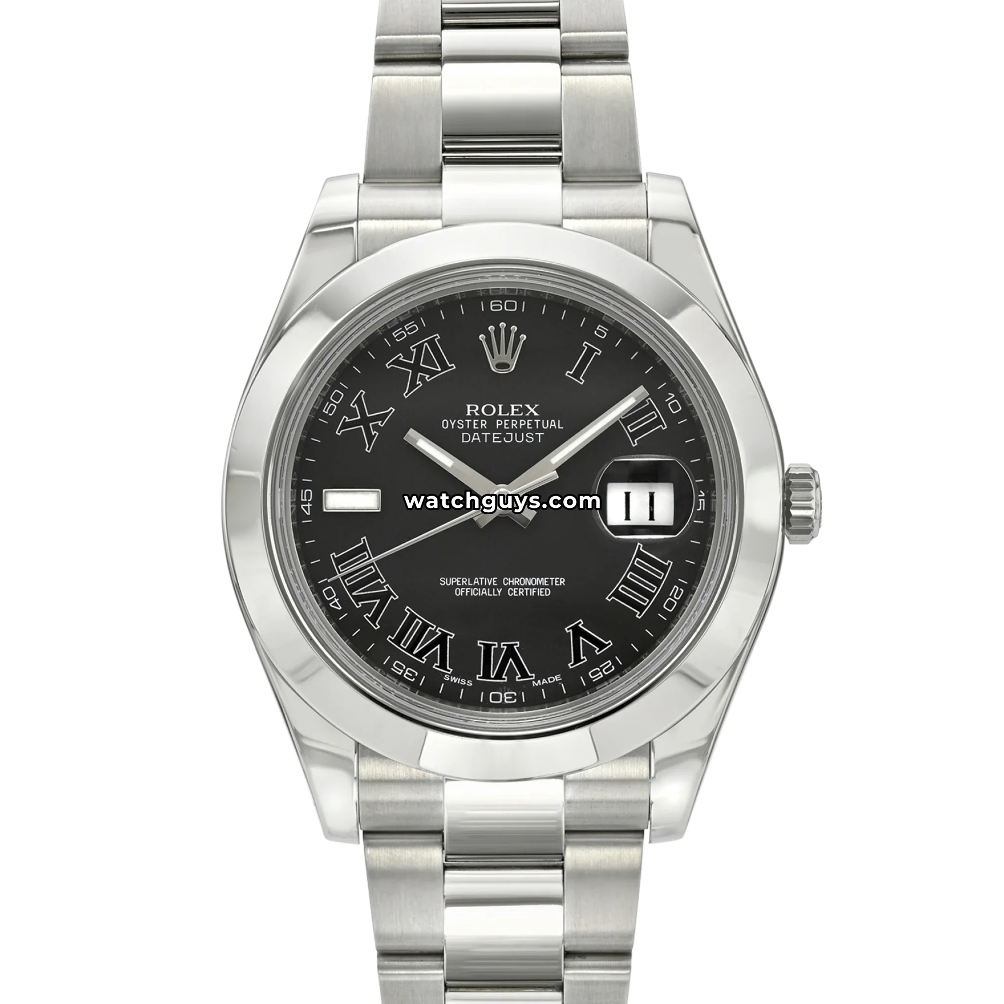 Rolex Datejust 116300 Grey Roman Numeral