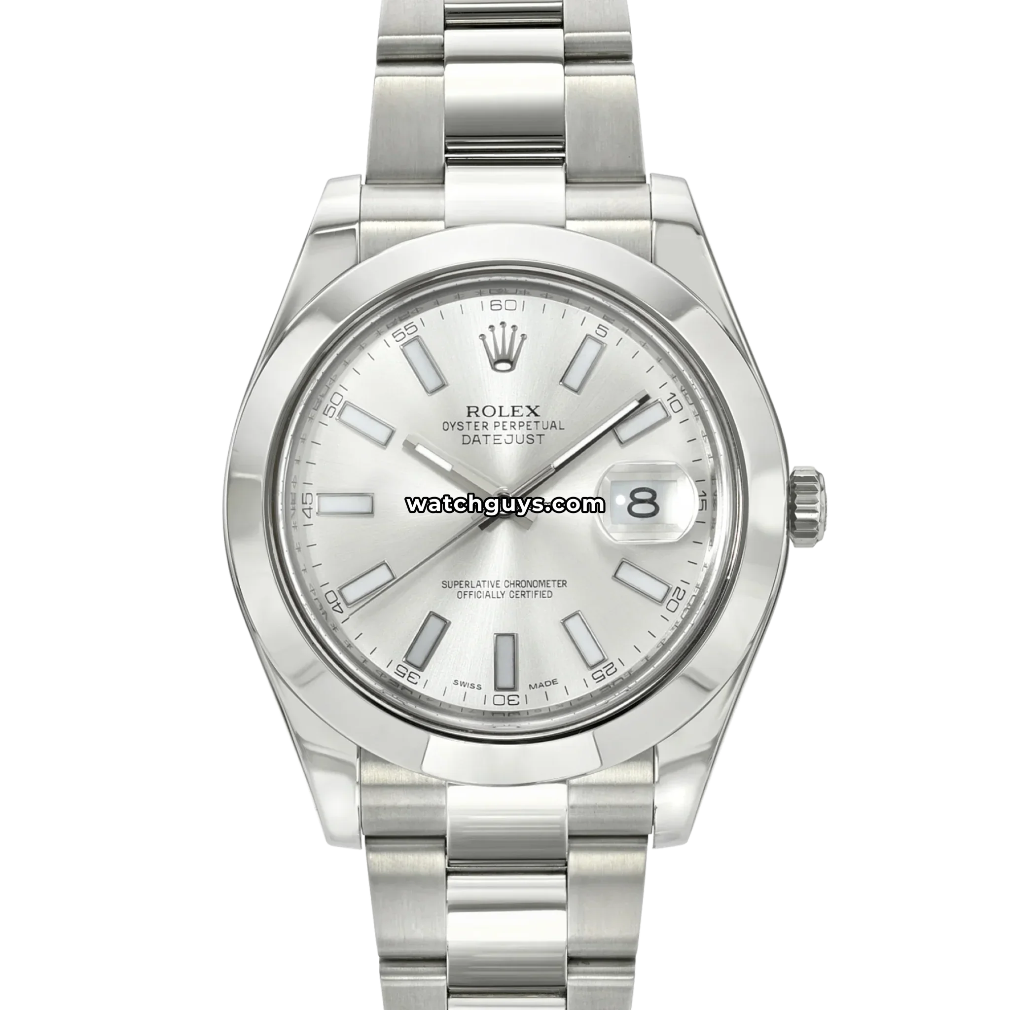 Rolex Datejust 116300 Silver Oyster