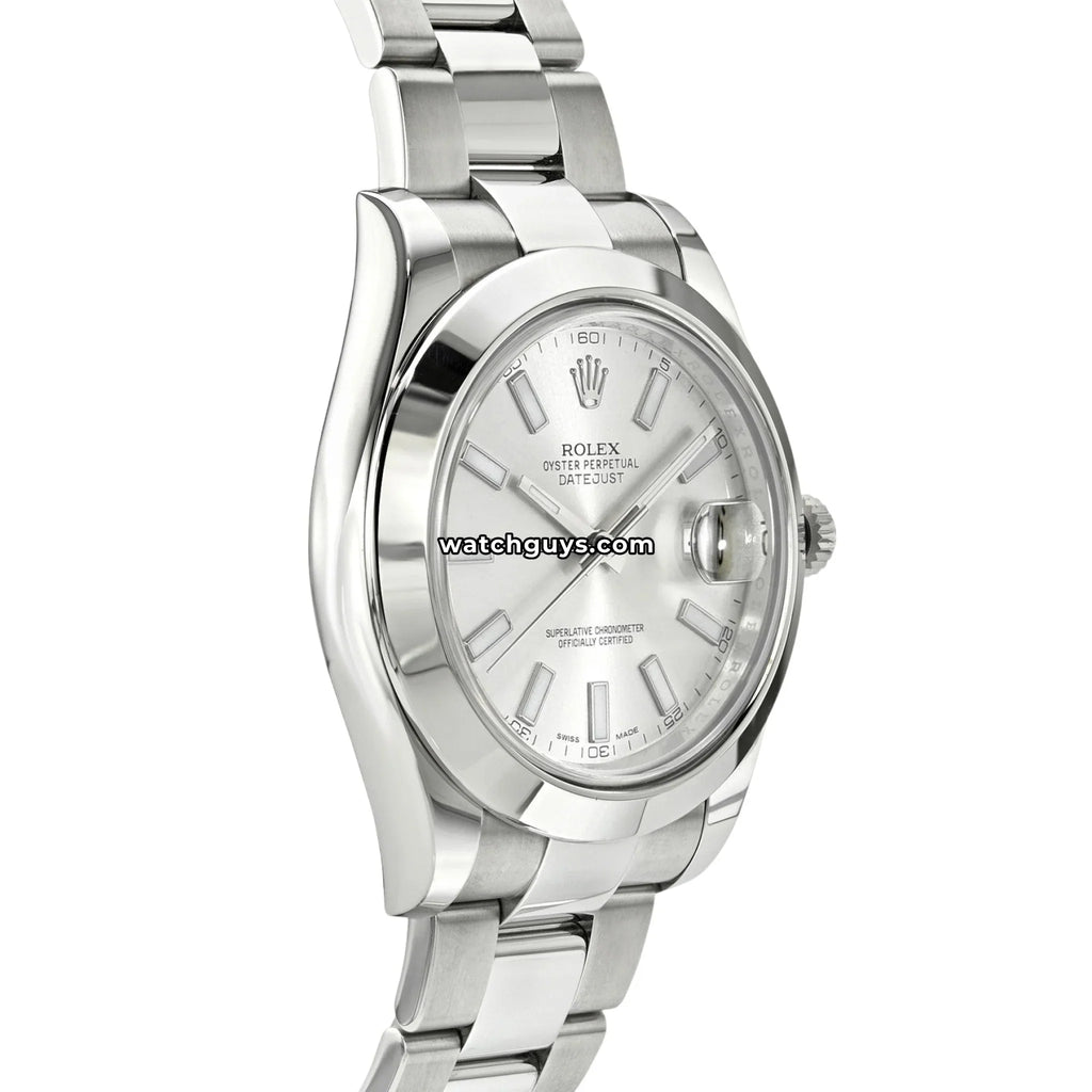 Rolex Datejust 116300 Silver Oyster