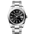Rolex Datejust 126200 Black Index Oyster