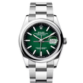 Rolex Datejust 126200 Green "Ombre" Oyster