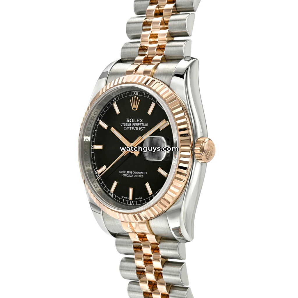 Rolex Datejust 116231 Black Jubilee