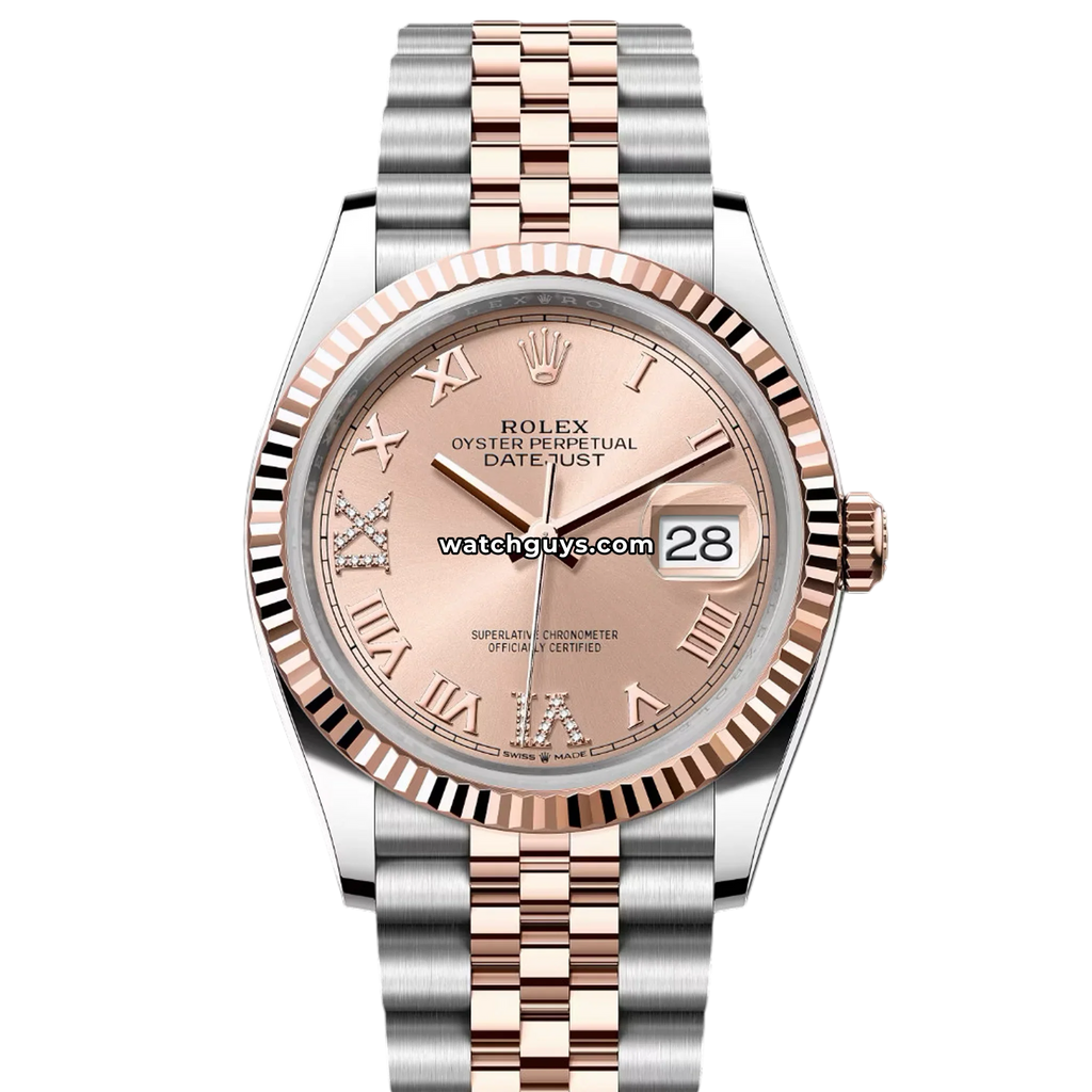 Rolex Datejust 126231 Rose Roman Diamond Jubilee