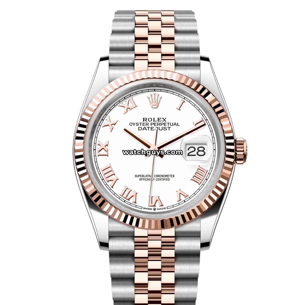 Rolex Datejust 126231 White Roman Jubilee