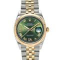 Rolex Datejust 126233 Green Roman Diamond Jubilee