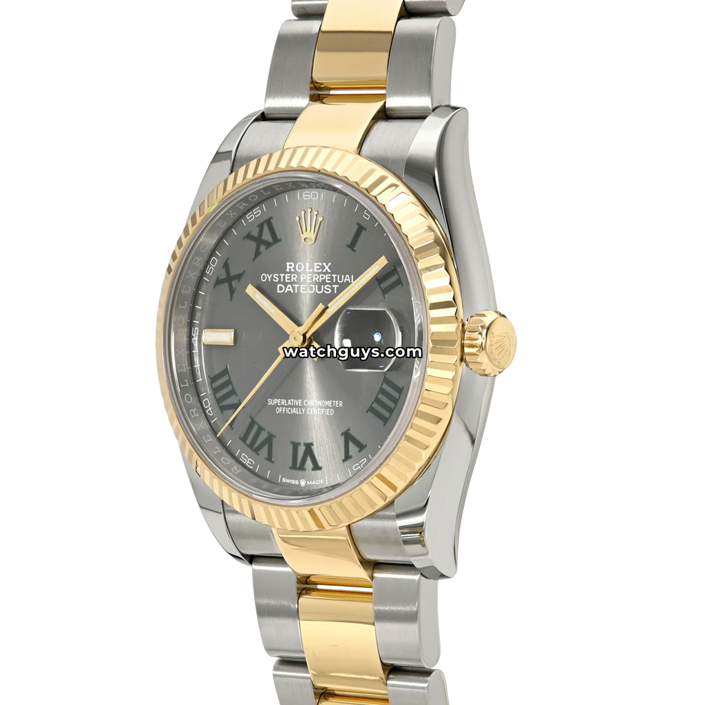Rolex Datejust 126233 Wimbledon Two Tone Oyster