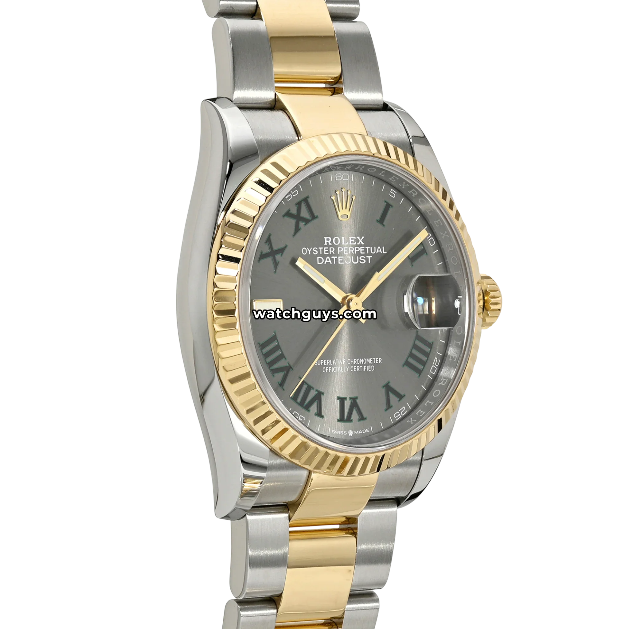 Rolex Datejust 126233 Wimbledon Oyster