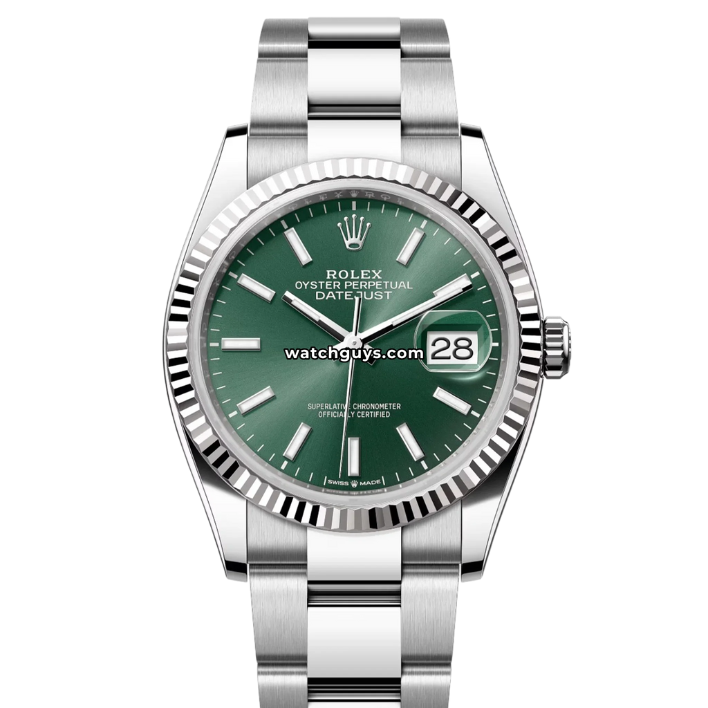 Rolex Datejust 126234 Green Oyster