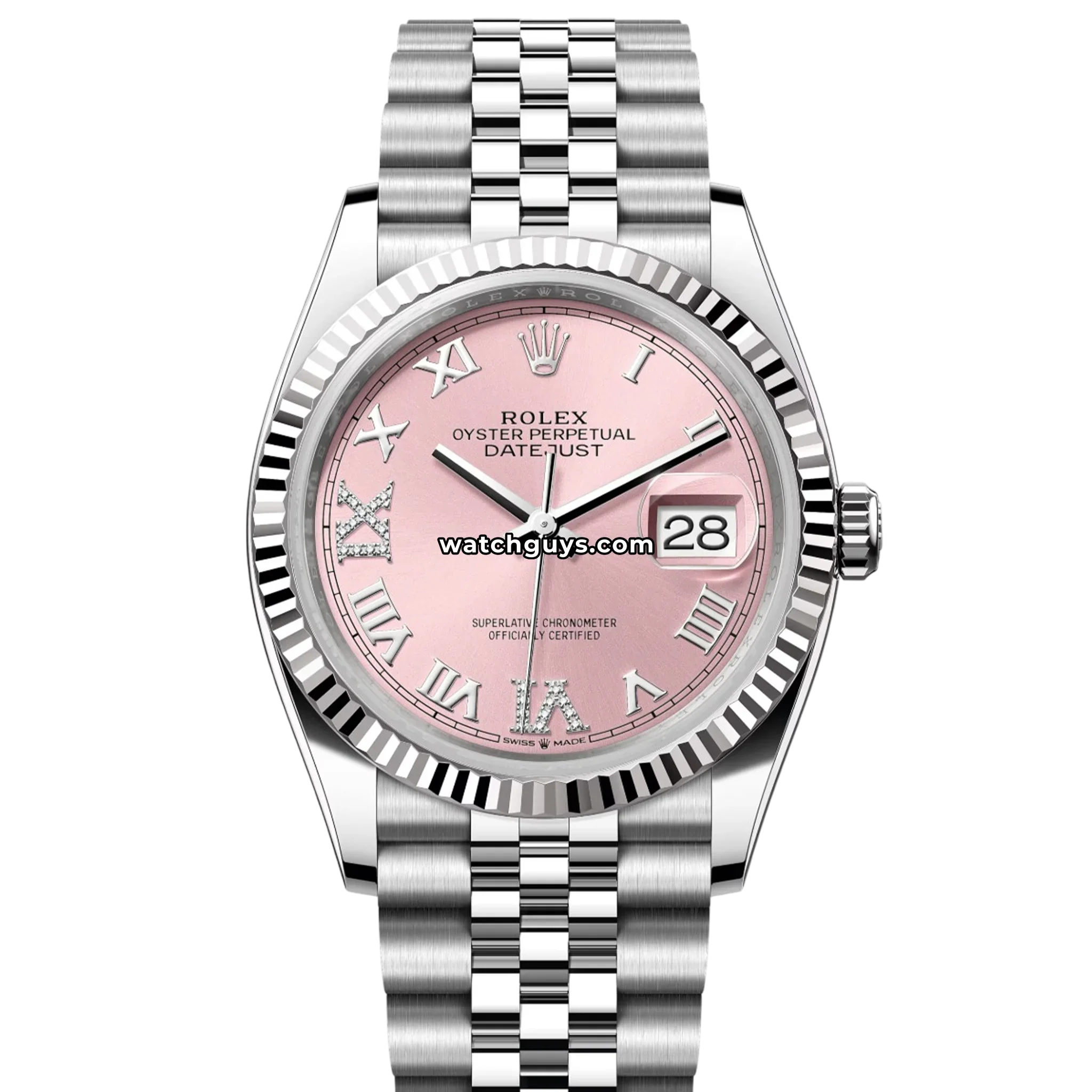 Rolex Datejust 126234 Pink Diamond Jubilee