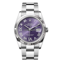 Rolex Datejust 126234 Purple Aubergine Diamond Oyster