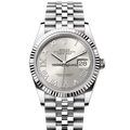Rolex Datejust 126234 Silver Roman Diamond Jubilee