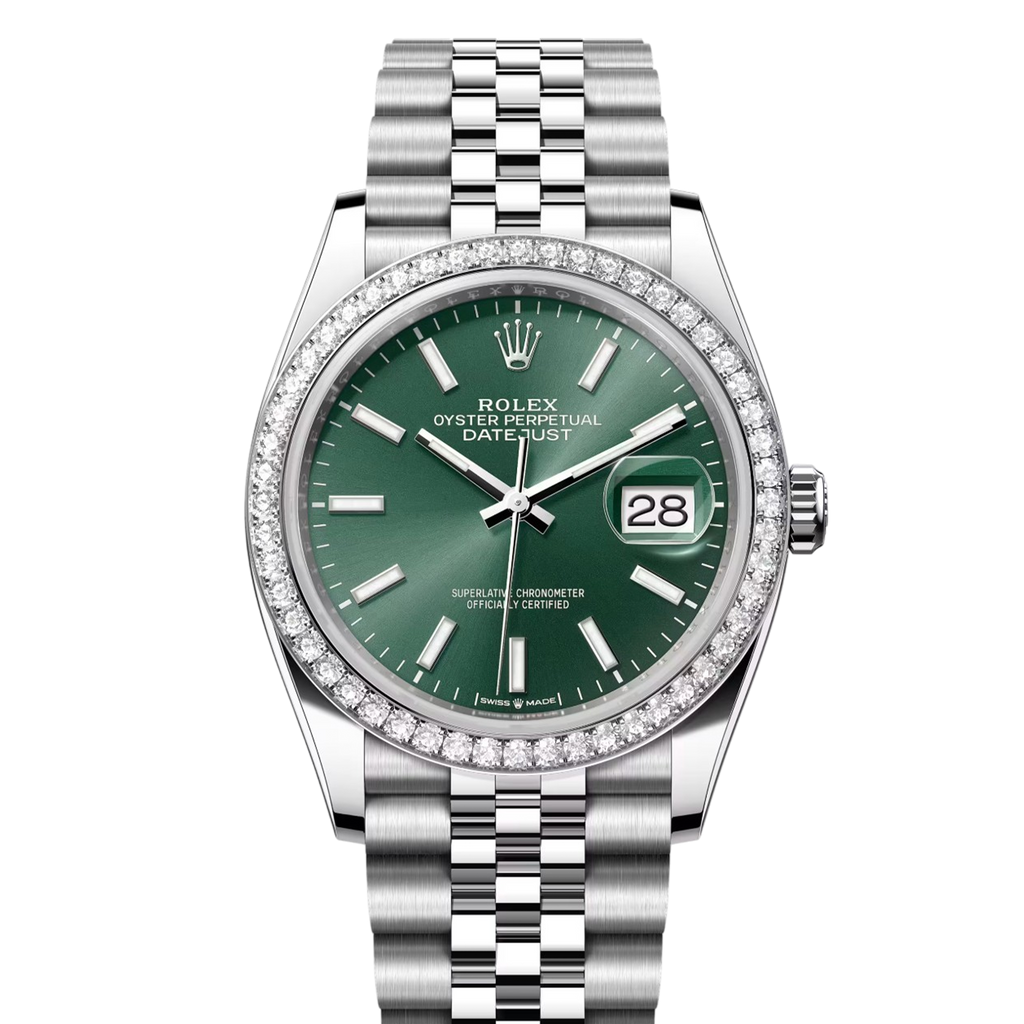 Rolex Datejust 126284RBR Green