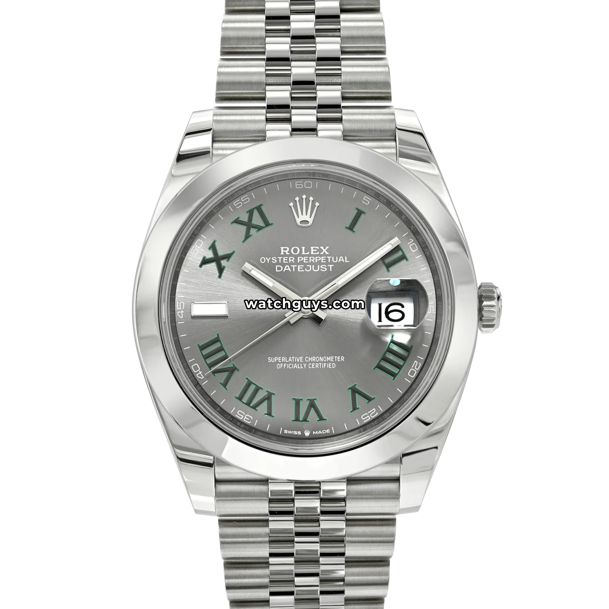 Rolex Datejust 126300 Wimbledon Jubilee