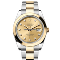 Rolex Datejust 126303 Champagne Diamond Oyster