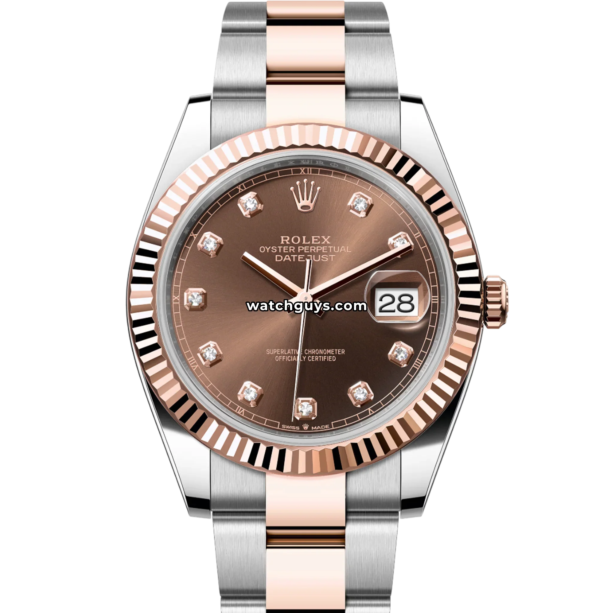 Rolex Datejust 126331 Chocolate Diamond Oyster