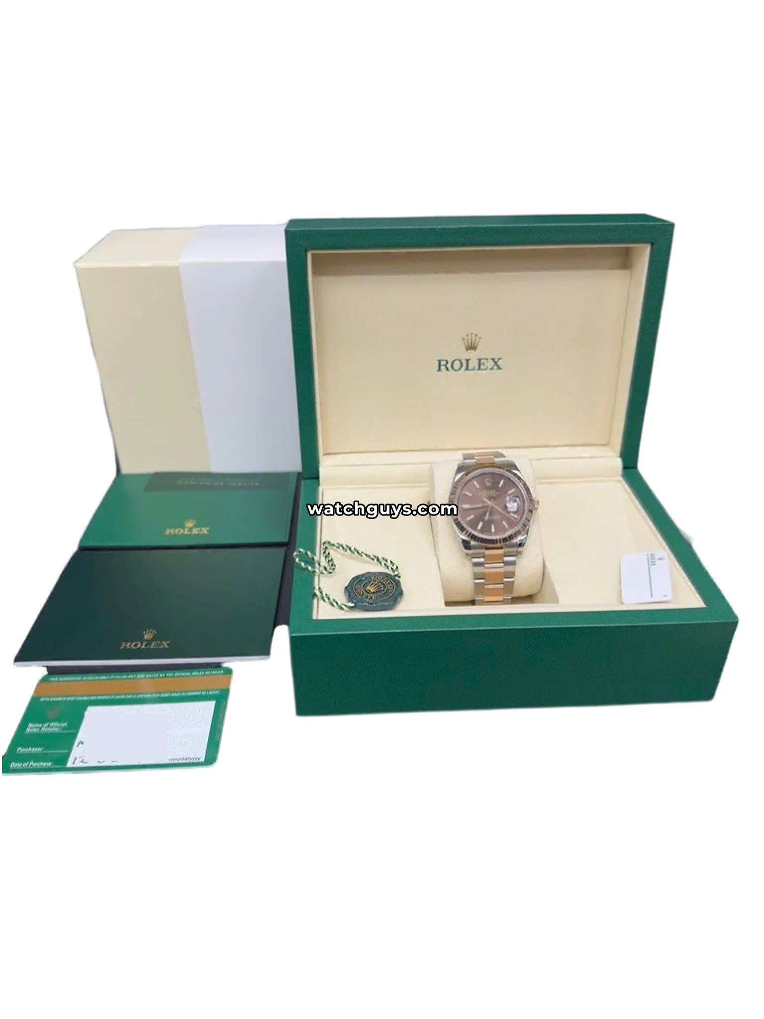 Rolex Datejust 126331 Chocolate Index