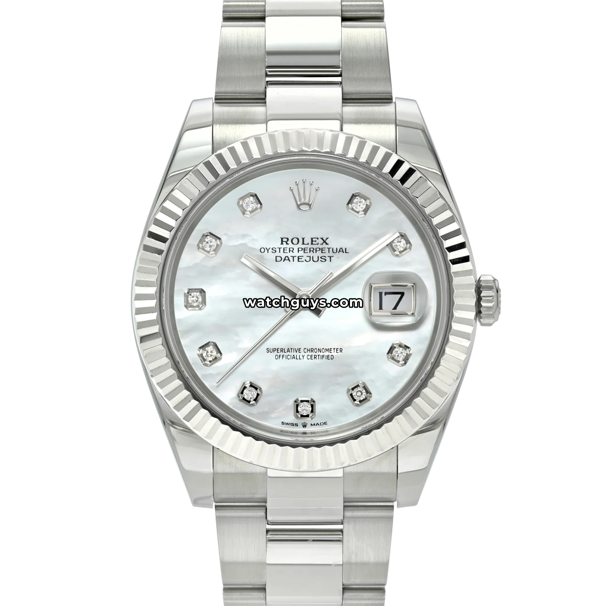 Rolex Datejust 126334 Mother of Pearl Diamond