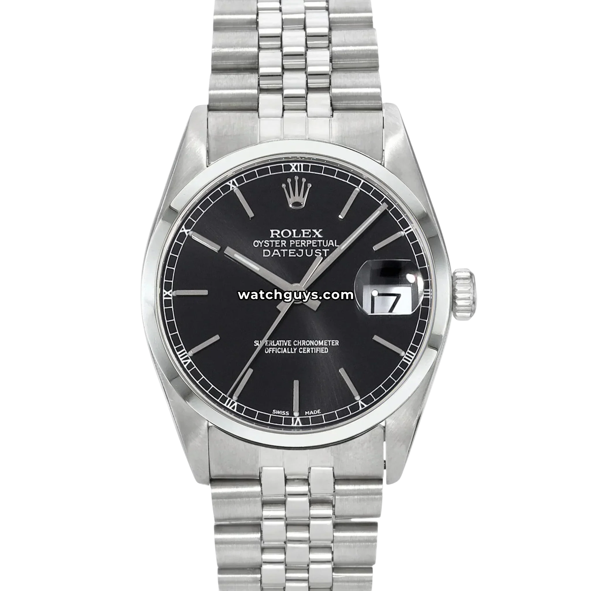 Rolex Datejust 16200 Black Jubilee
