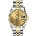 Rolex Datejust 16233 Champagne Index Jubilee