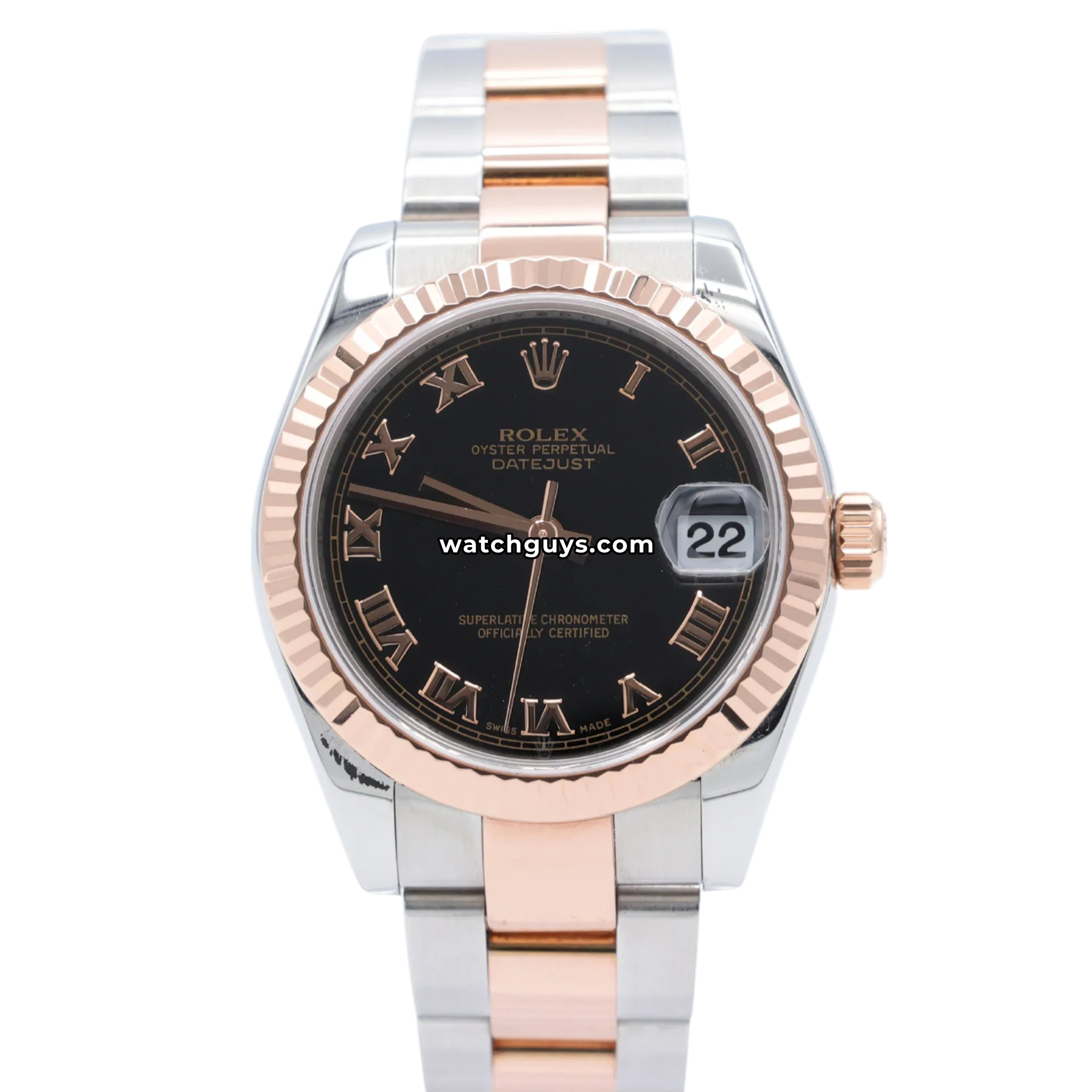 Rolex Datejust 178271 Black Roman