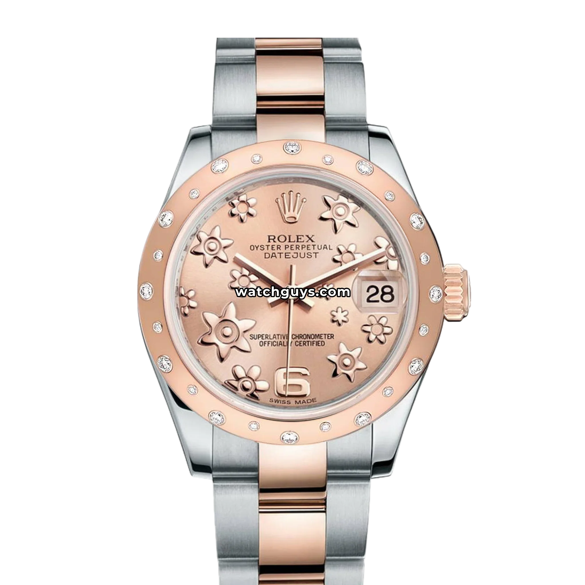 Rolex Datejust 178341 Pink Floral Motif