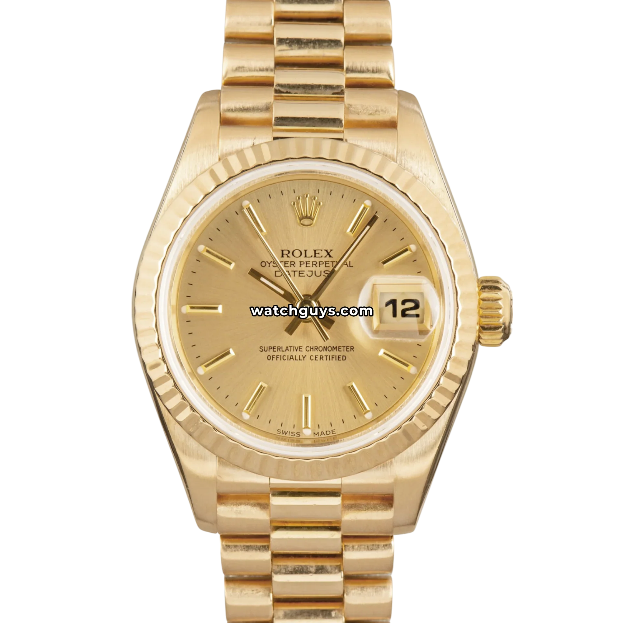 Rolex Datejust 179178 Champagne Index President