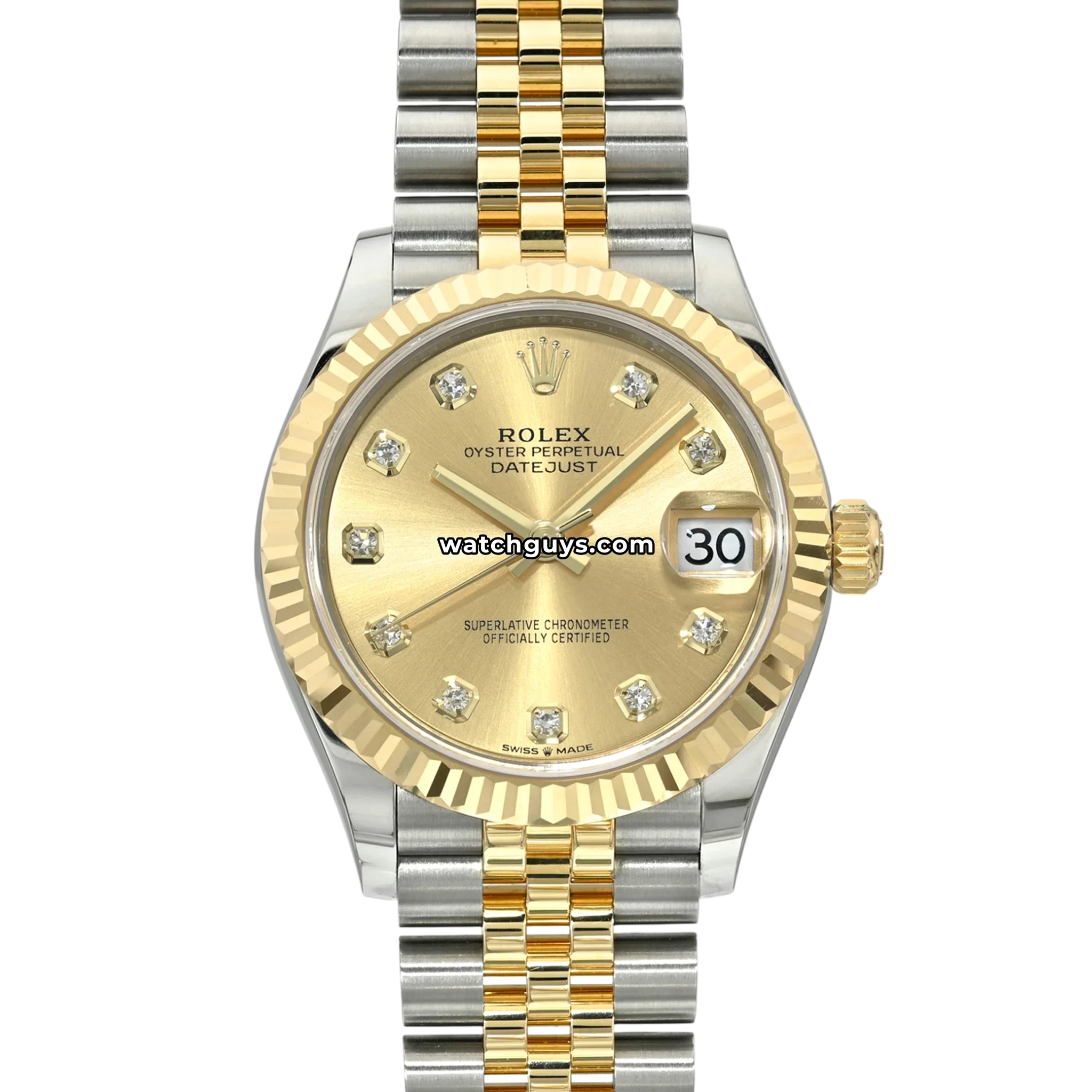 Rolex Datejust 278273 Champagne Diamond