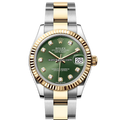 Rolex Datejust 278273 Green Diamond Oyster