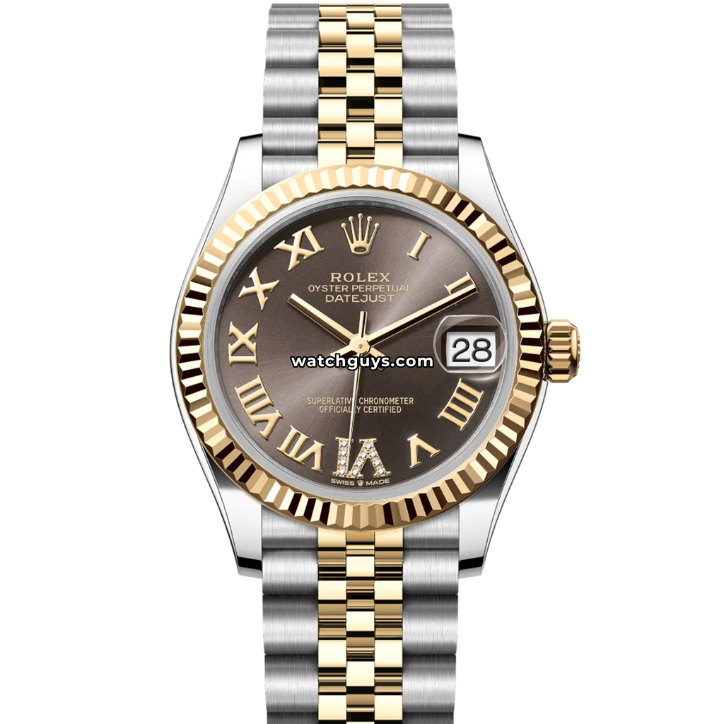 Rolex Datejust 278273 Grey Roman Diamond Jubilee