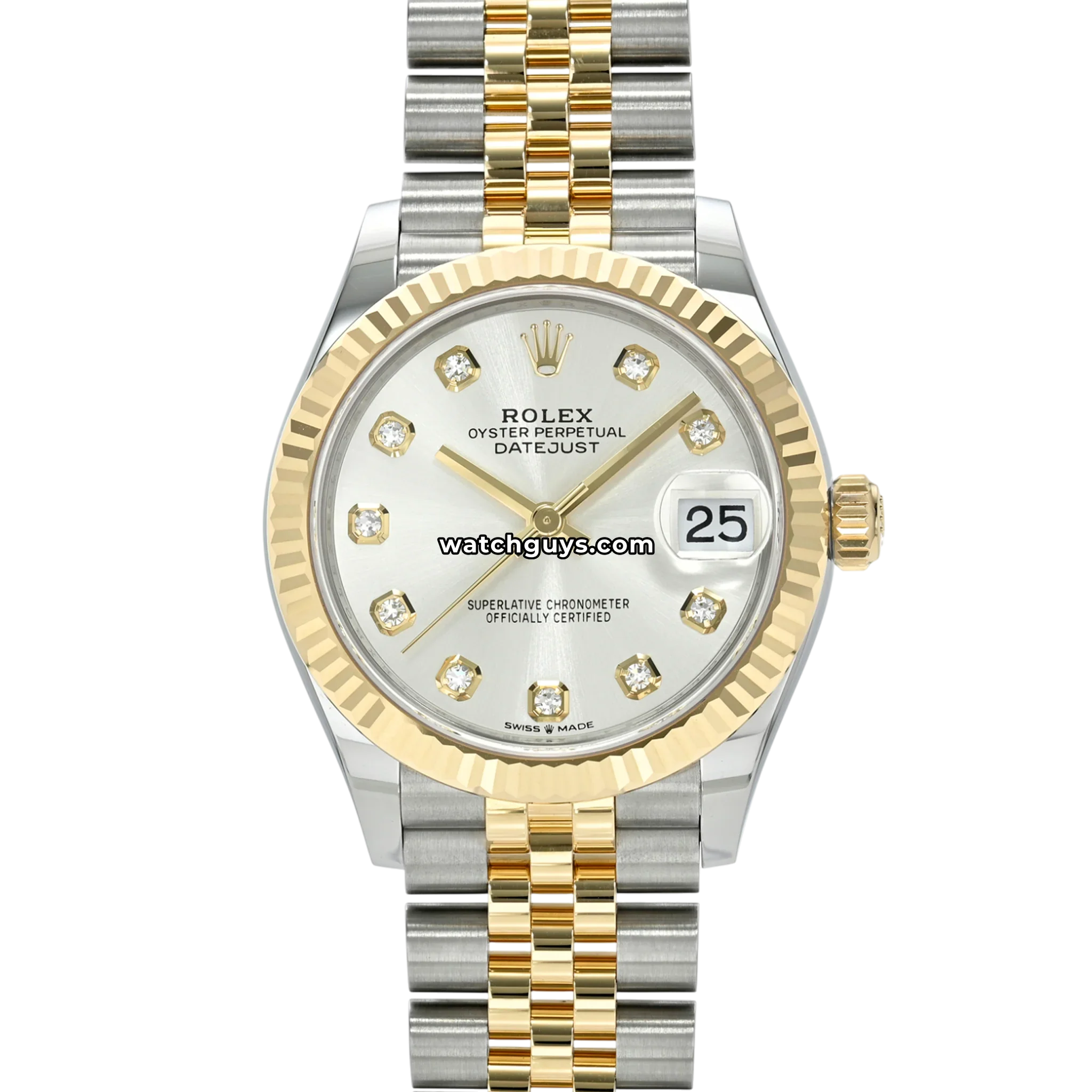 Rolex Datejust 278273 Silver Diamond Jubilee