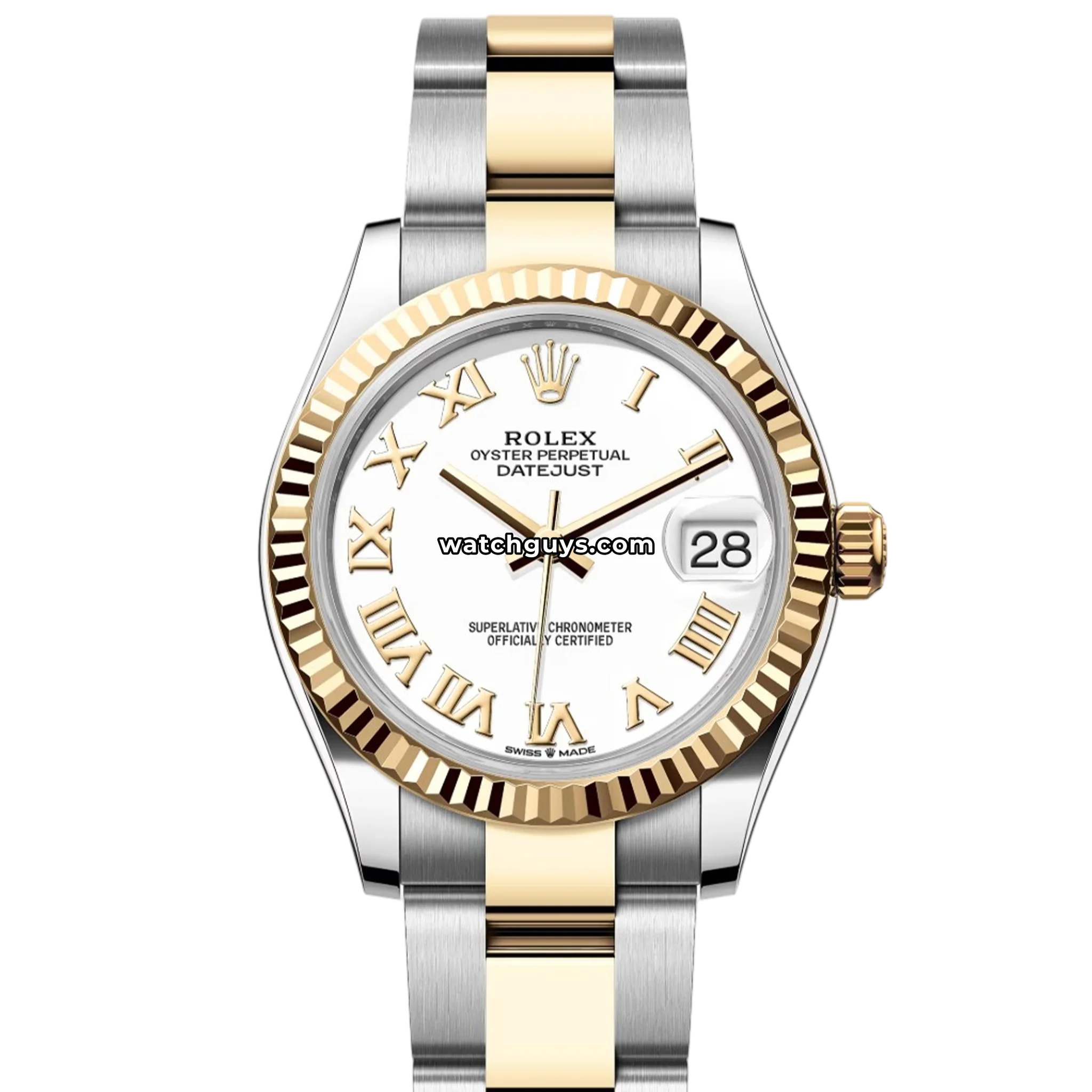 Rolex Datejust 278273 White Roman Oyster