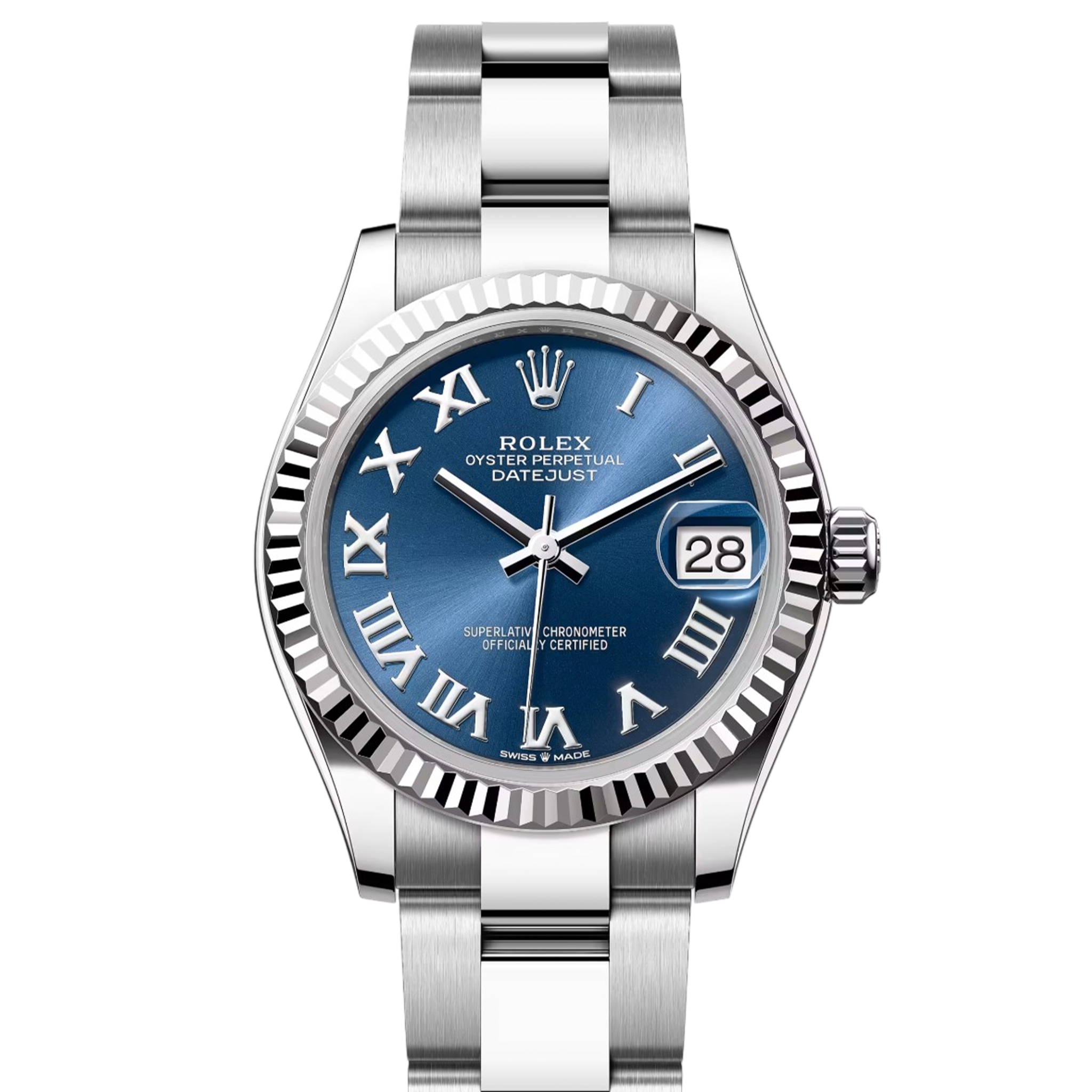 Rolex Datejust 278274 Blue Roman Oyster