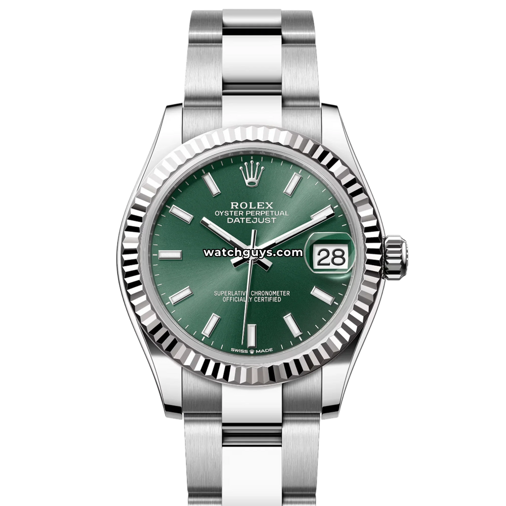 Rolex Datejust 278274 Mint Green Oyster