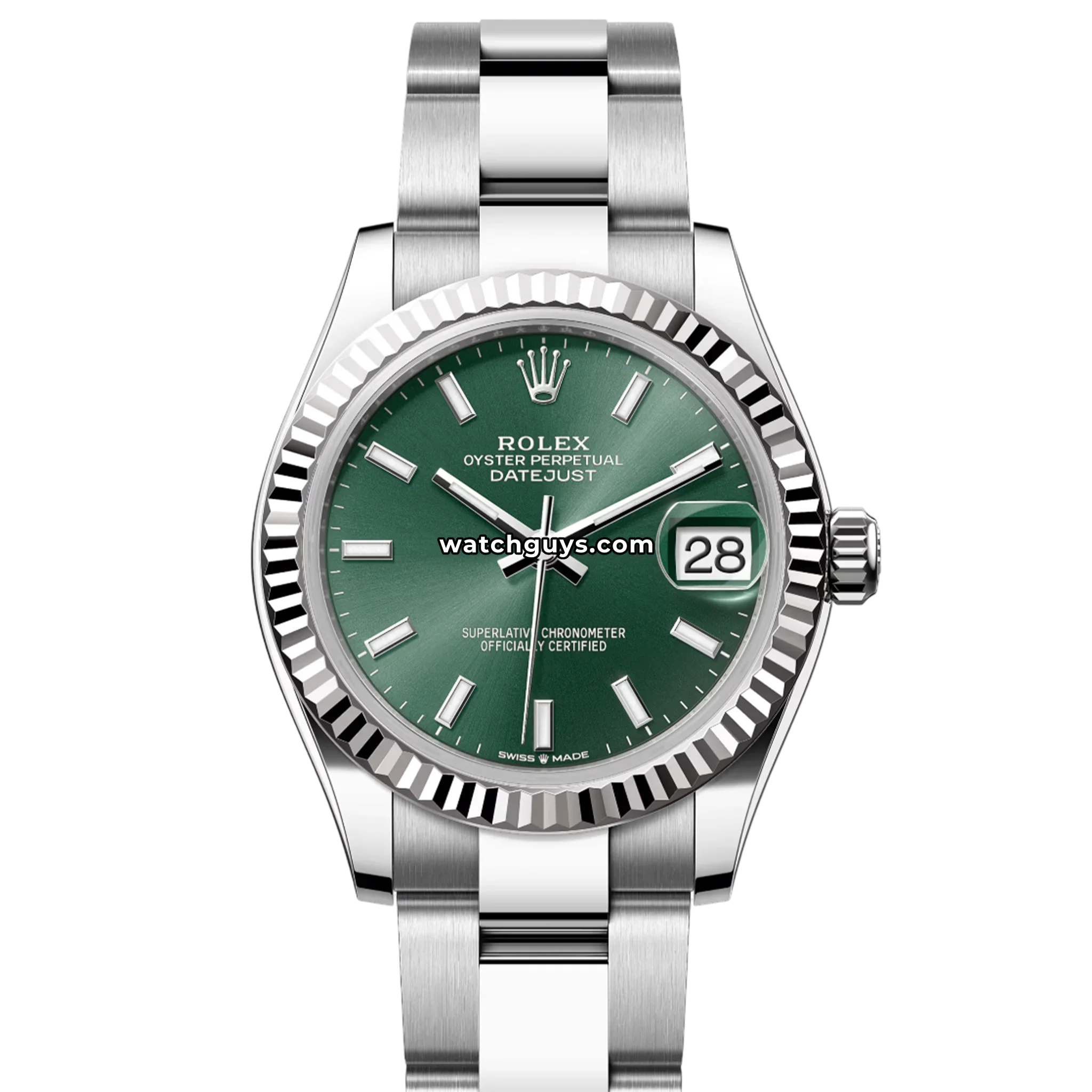 Rolex Datejust 278274 Mint Green Oyster