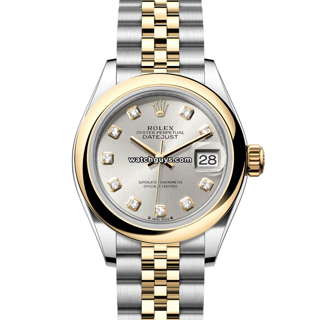 Rolex Datejust 279163 Silver Diamond Jubilee