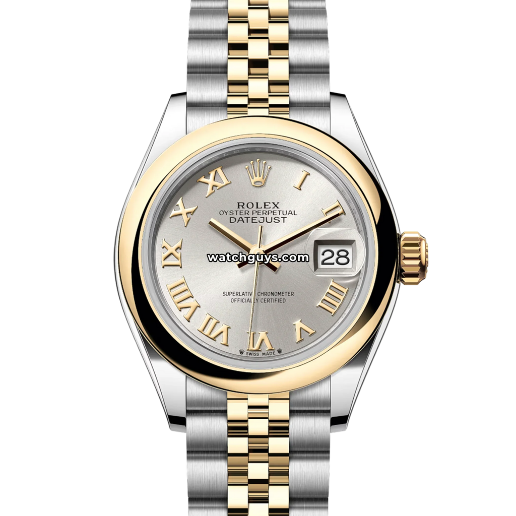 Rolex Datejust 279163 Silver Roman Jubilee