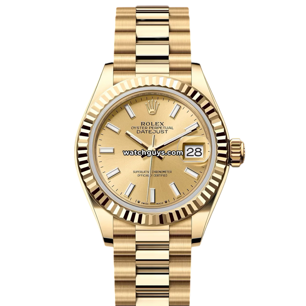 Rolex Datejust 279178 Champagne Index President