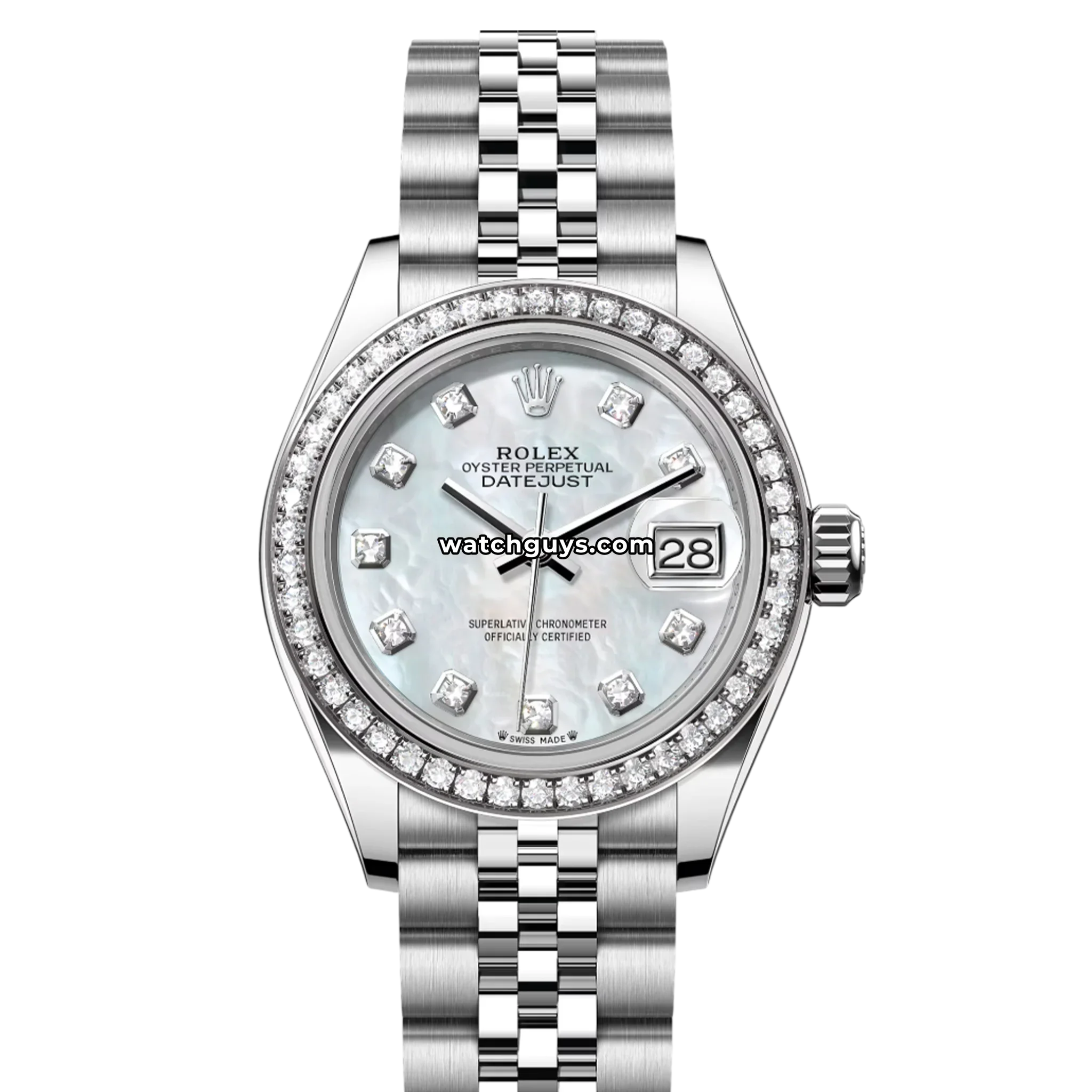 Rolex Datejust 279384RBR Mother of Pearl Diamond Jubilee