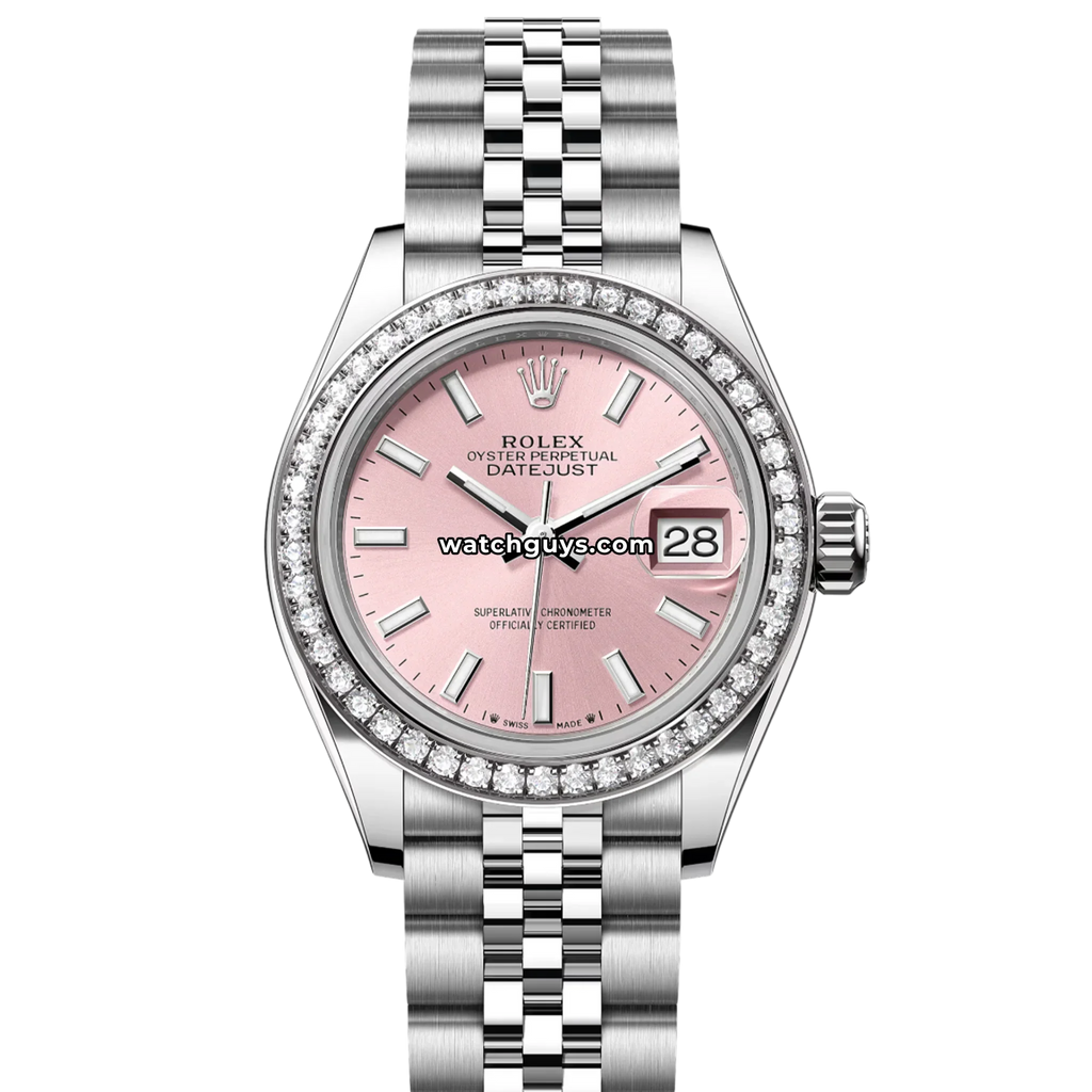 Rolex Datejust 279384RBR Pink Index Jubilee