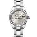 Rolex Datejust 279384RBR Silver Diamond Star Oyster